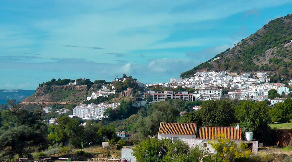 Blick auf Mijas von Osunillas