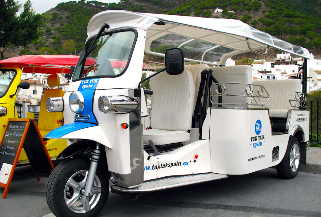 Tuk-Tuk in Mijas Pueblo