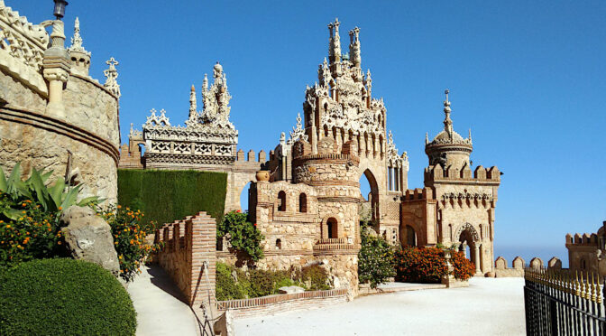 Castillo de Colomares in Benalmádena