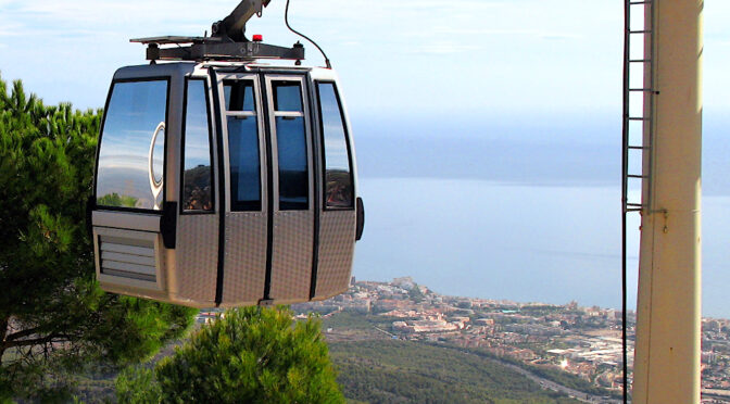 Teleférico Benalmádena - Mit der Seilbahn auf den Monte Calamorro